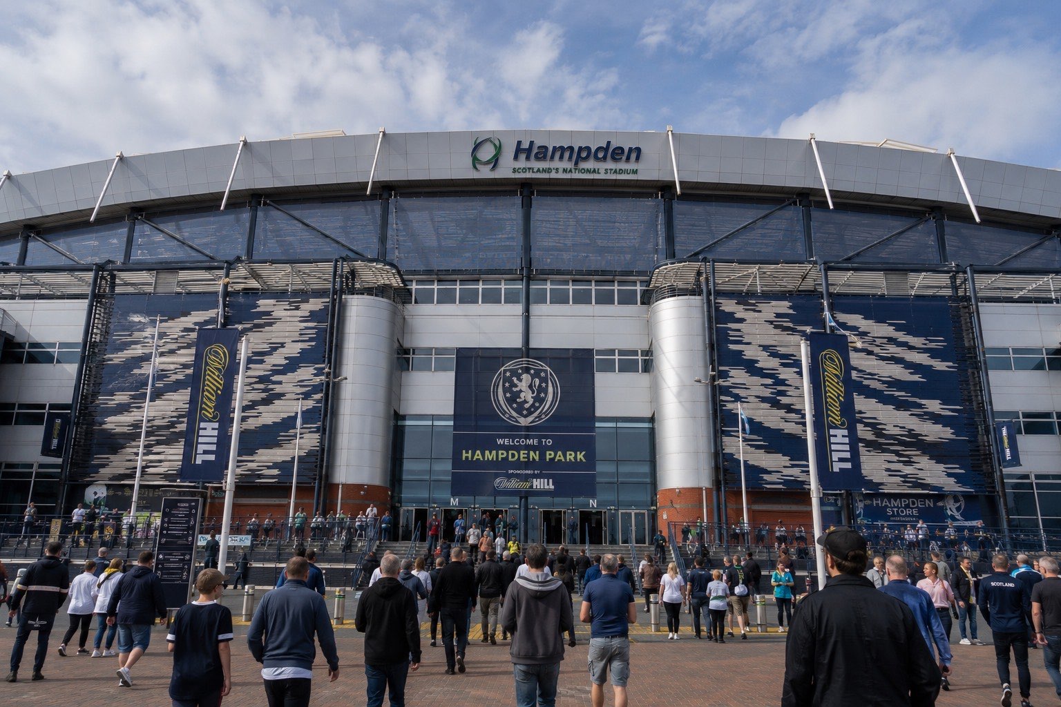 Hampden Park in Glasgow, Scotland's national stadium.